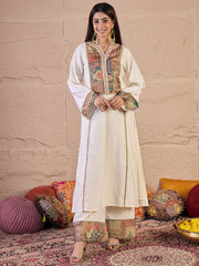 Women Ethnic Motifs Printed Kurta with Palazzo & Dupatta