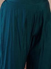 Women Ethnic Motifs Regular Kurta with Trousers & Dupatta