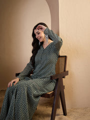 Printed Top with Palazzos