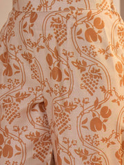 Women Floral Printed Regular Kurta with Trousers