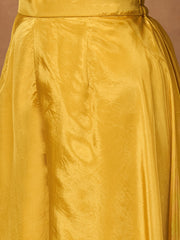 Women Ethnic Motifs Embroidered Regular Thread Work Kurta with Palazzos & With Dupatta