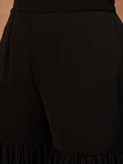Women Printed Regular Sequinned Top with Sharara & With Dupatta