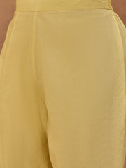 Women Floral Embroidered Regular Thread Work Kurta with Trousers