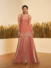 Women Ethnic Motifs Embroidered Regular Kurta with Palazzos & With Dupatta