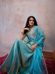 Women Ethnic Motifs Embroidered Anarkali Kurta
