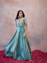 Women Ethnic Motifs Embroidered Anarkali Kurta