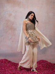 Women Ethnic Motifs Embroidered Regular Kurta Sets