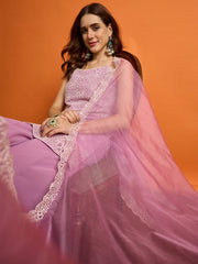 Women Floral Embroidered Regular Thread Work Kurta with Palazzos & Dupatta