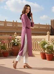 Pink Women Kurta