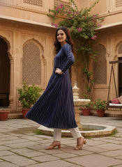 Women Keyhole Neck Kurta