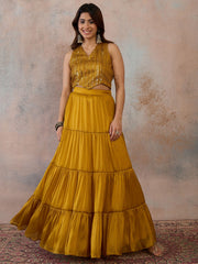Sequinned Tissue Fusion Saree