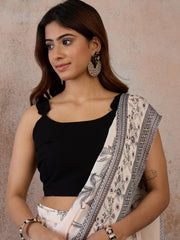 Women Floral Poly Georgette Ready to Wear Saree