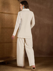 Women Cotton Applique Co-ords Set