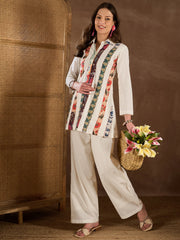 Women Cotton Applique Co-ords Set