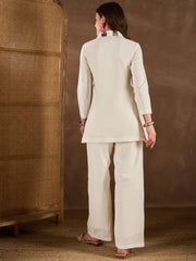 Women Cotton Applique Co-ords Set