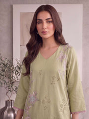 Embroidered Tunic with Palazzos