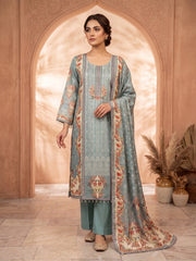 Women Ethnic Motifs Printed Regular Silk Crepe Kurta with Trousers & With Dupatta