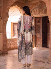 Women Ethnic Motifs Printed Regular Mirror Work Kurta with Trousers & With Dupatta