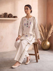 Bohemian Embroidered Tunic with Palazzos