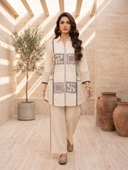 Embroidered Tunic with Trousers