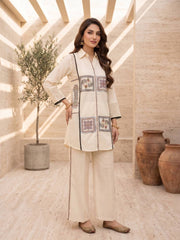 Embroidered Tunic with Trousers