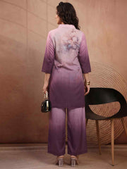 Women Floral Printed Top with Palazzo Set