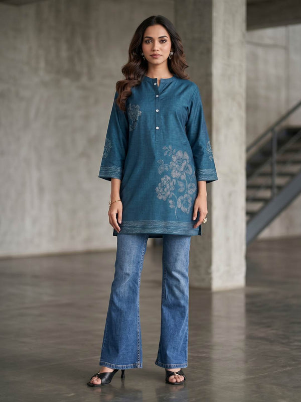 Floral Women Printed Kurti