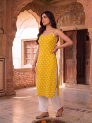 Women Ethnic Motifs Printed Regular Mirror Work Kurta with Palazzos