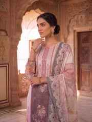 Women Floral Printed Regular Kurta with Trousers & With Dupatta