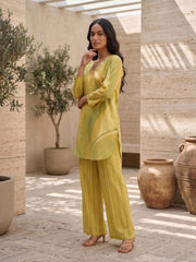 Printed Tunic with Palazzos