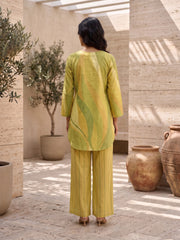 Printed Tunic with Palazzos