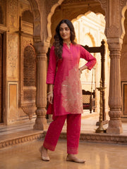 Embroidered Tunic with Trousers