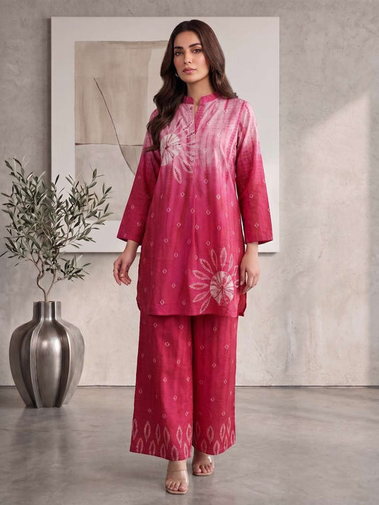 Bohemian Dyed Tunic with Palazzos