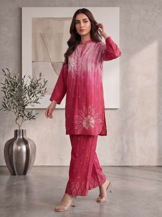 Bohemian Dyed Tunic with Palazzos