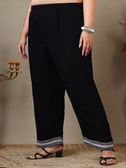 Women Plus Size Ethnic Motifs Printed Kurta with Palazzo & Dupatta