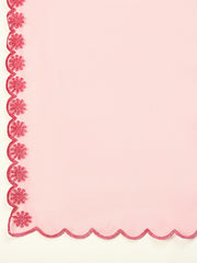 Women Ethnic Motifs Embroidered Panelled Thread Work Kurta with Trousers & With Dupatta