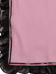 Ruffle Saree With Blouse Piece