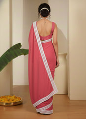 Embellished Poly Georgette Saree