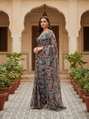 Floral Saree
