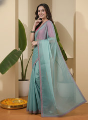 Organza Saree