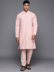 Men Ethnic Motifs Embroidered Regular Chikankari Kurta With Trousers