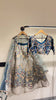 Silver Blue Embroidered Stylist Wedding Lehenga Choli
