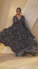 Malaika Arora Floral Printed and Thread Embroidered Lace Kurta with Dupatta