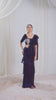 Glamorous Wine Ruffle Organza Pre-Stitched Saree With Hand Work Blouse