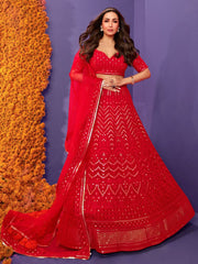 Alluring Bollywood Diva Malaika Arora Featuring Inddus Lehenga Choli - Inddus.com