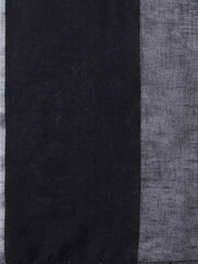 Black & Red Woven Design Saree - Inddus.com