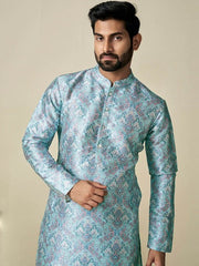 Ethnic Motif Printed Straight Kurta - Inddus.com