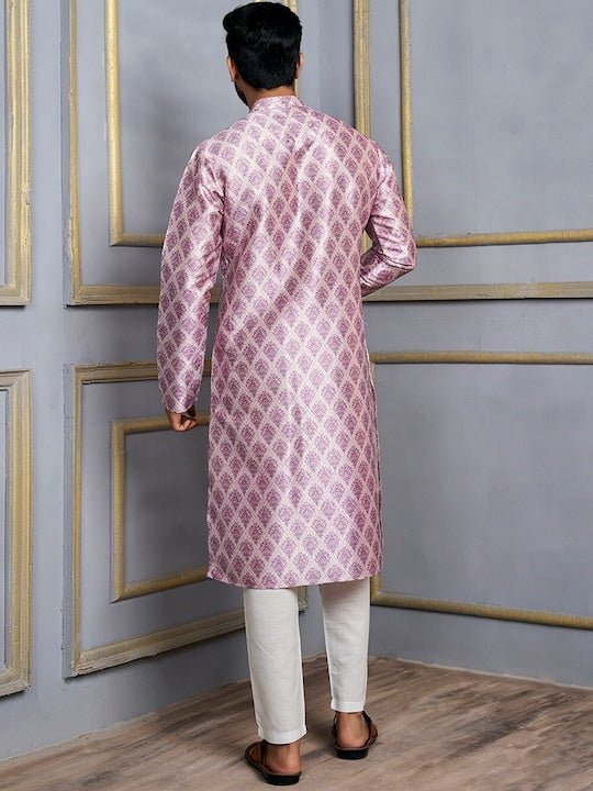 Ethnic Motif Printed Straight Kurta - Inddus.com