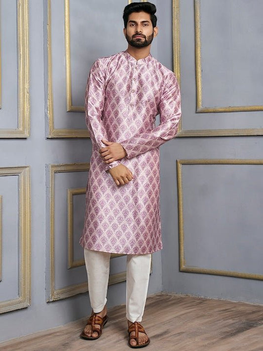 Ethnic Motif Printed Straight Kurta - Inddus.com