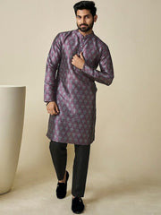 Ethnic Motif Printed Straight Kurta - Inddus.com